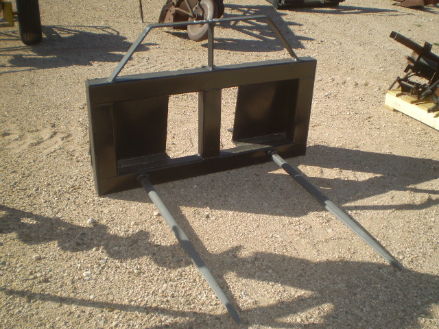 DH skid steer hay spear